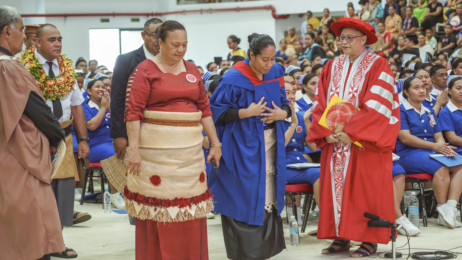 More 800 students Graduated at the Tonga High School Indoor Stadium on the 10th of December, 2025 with the Chancellor - His Majesty King Tupou IV